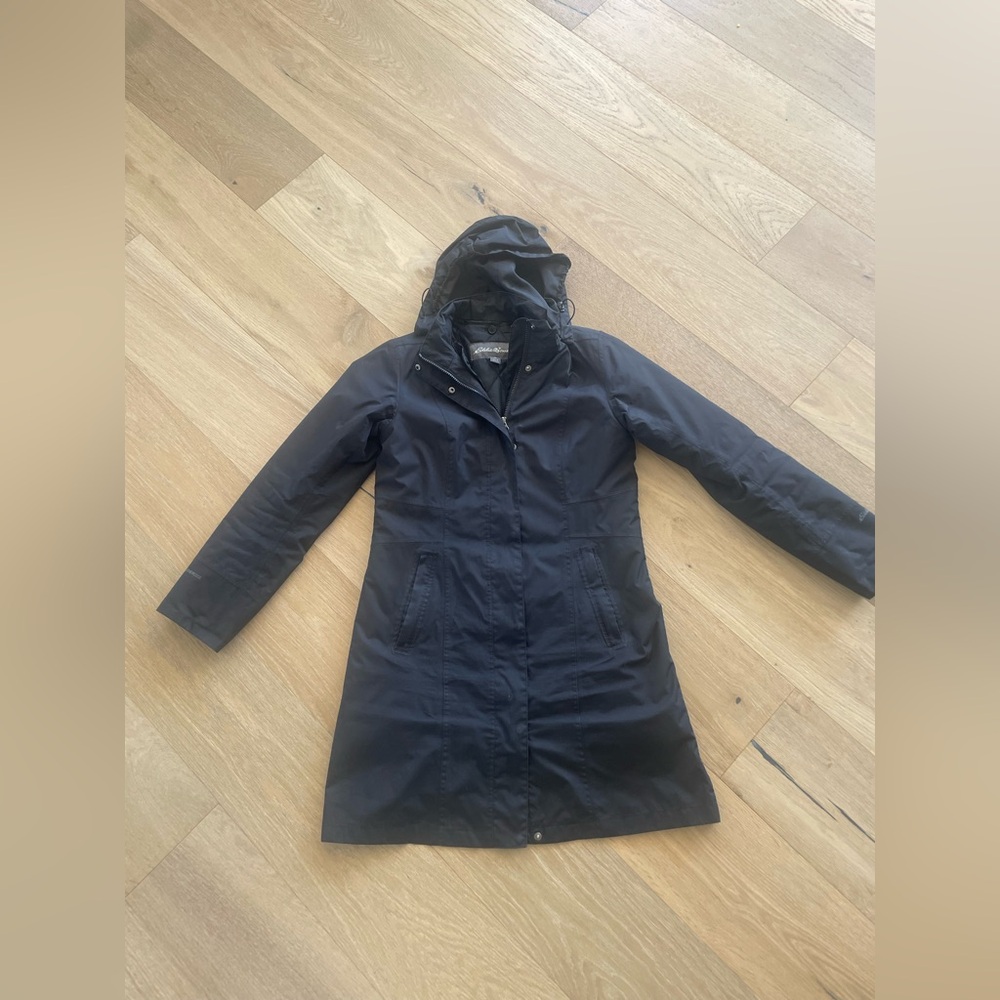 Women’s Black Hooded Winter Jacket